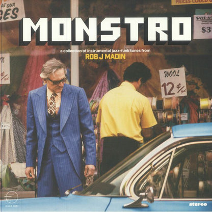Rob J Madin – Monstro (12", Miles Away, 2025) Front Cover