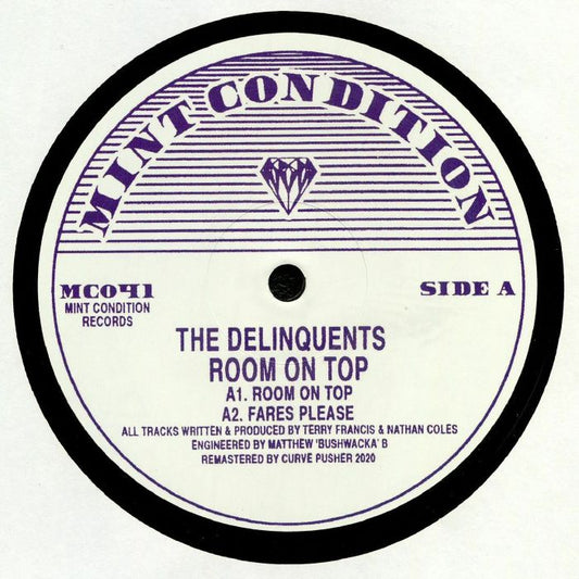 The Delinquents - Room On Top (12")