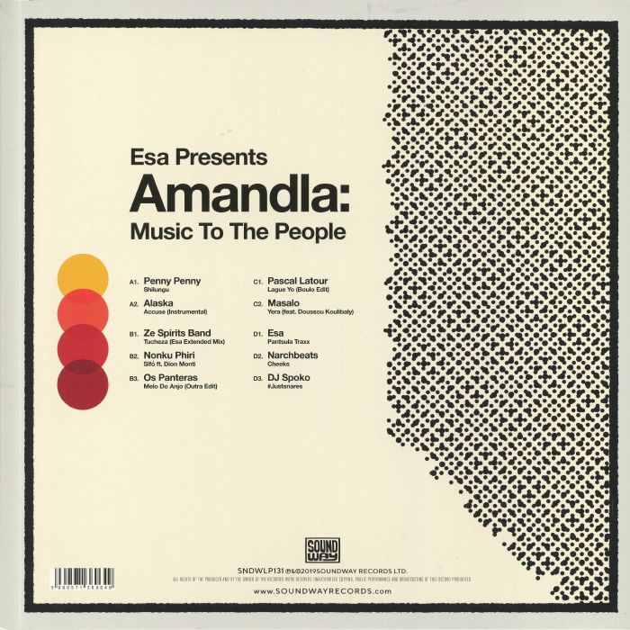 Esa - Amandla: Music To The People (2x12")