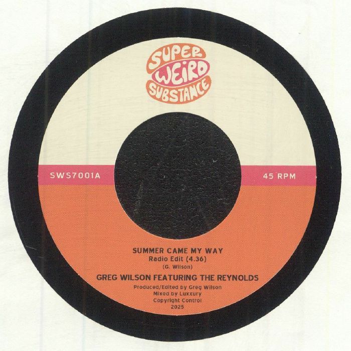 Greg Wilson Featuring The Reynolds - Summer Came My Way (7")