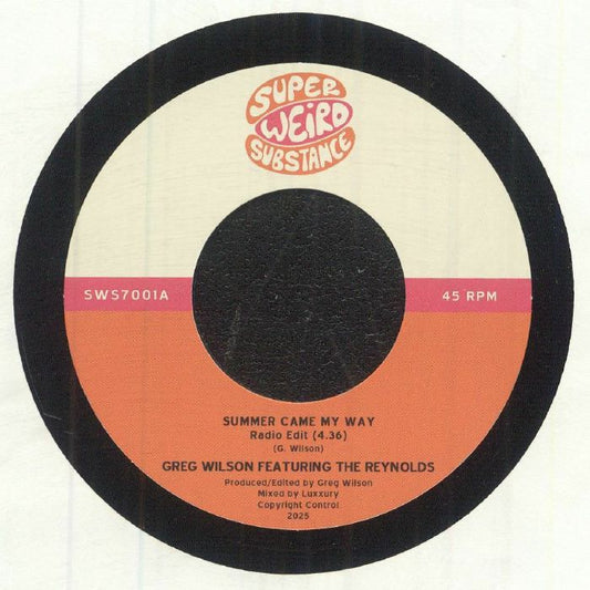 Greg Wilson Featuring The Reynolds - Summer Came My Way (7")