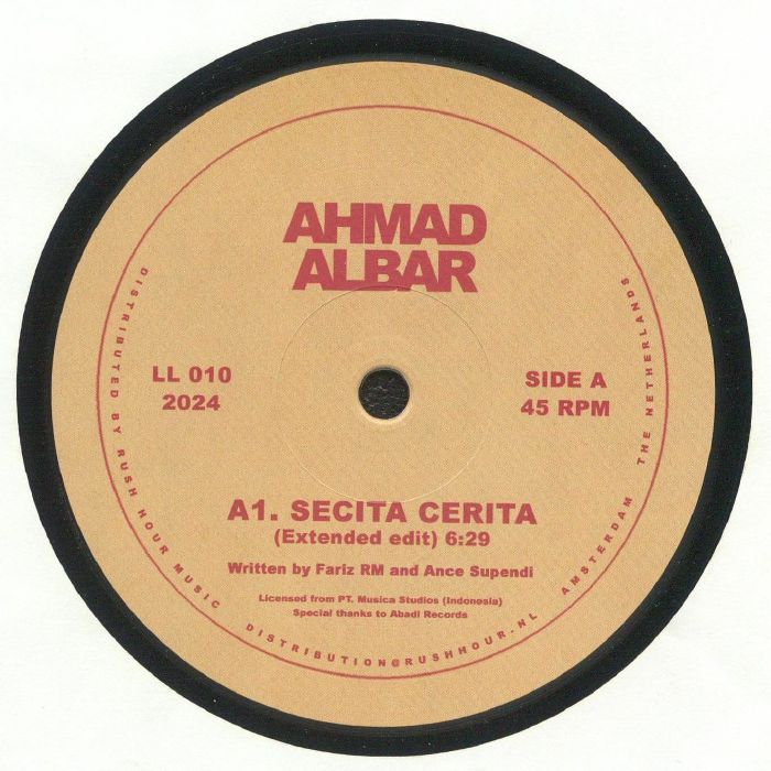 Ahmad Albar - Secita Cerita (12")