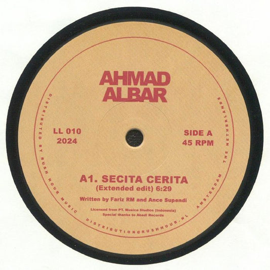 Ahmad Albar - Secita Cerita (12")
