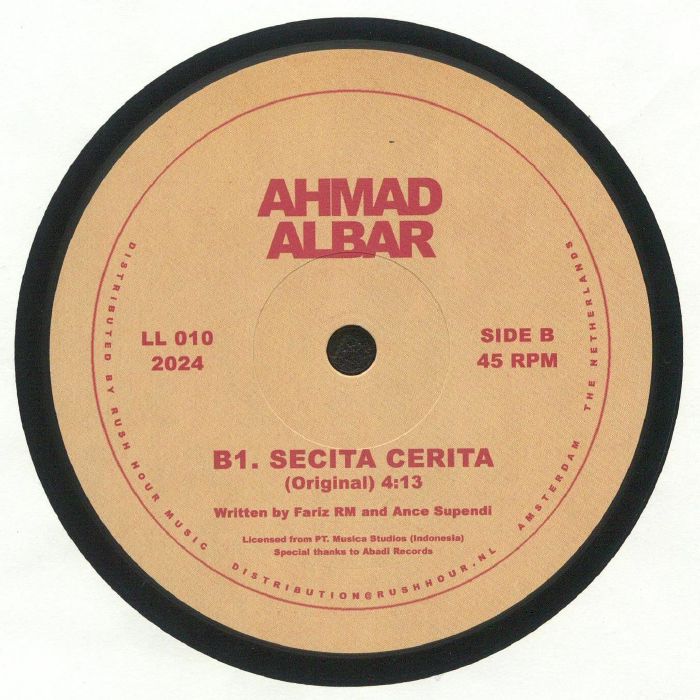 Ahmad Albar - Secita Cerita (12")