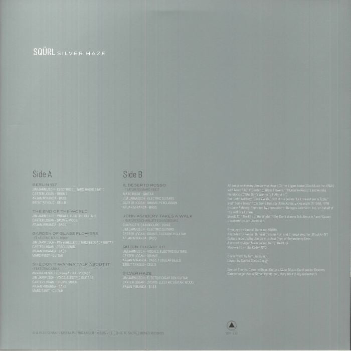 SQÜRL - Silver Haze (LP) (Silver)