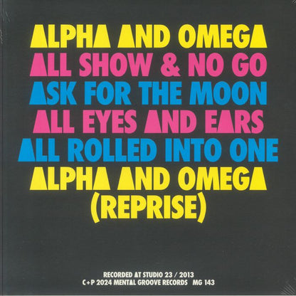 Sonic Boom Sinner DC – Maps (LP, Mental Groove Records, 2024) Back Cover