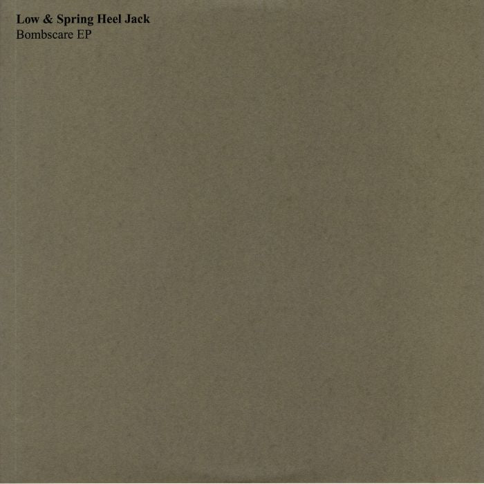 Low Spring Heel Jack – Bombscare EP (12", Treader, 2019) Front Cover