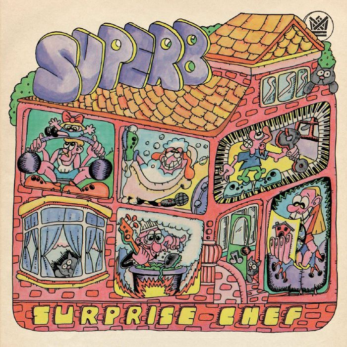 Surprise Chef – Superb (LP, Translucent Tangerine, Big Crown Records, 2025) Front Cover