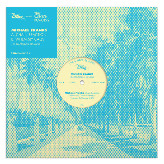 Michael Franks - The DoctorSoul Reworks  (12") (Aqua Blue)