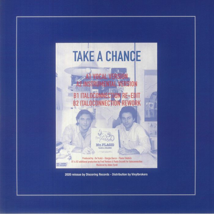 Mr. Flagio - Take A Chance  (12") (Blue)