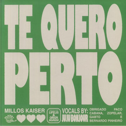 Millos Kaiser – Te Quero Perto (12", Planet Trip, 2025) Back Cover