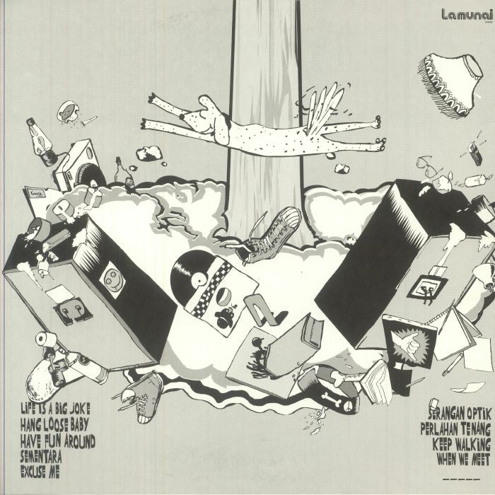 The Paps – Hang Loose Baby (LP, La Munai Records, 2024) Back Cover