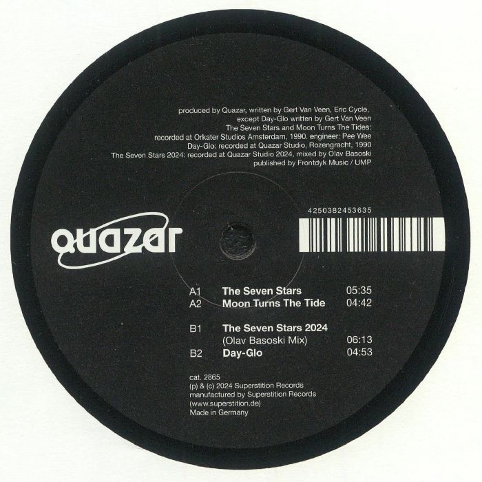 Quazar - The Seven Stars EP (12")