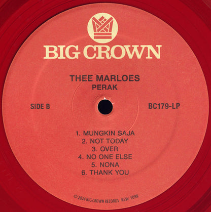 Thee Marloes - Perak (LP) (Red Clear)