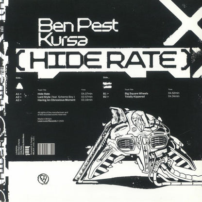 Ben Pest X Kursa - Hide Rate (12")