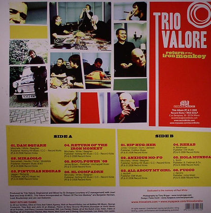 Trio Valore - Return Of The Iron Monkey (LP) (Crystal Clear)