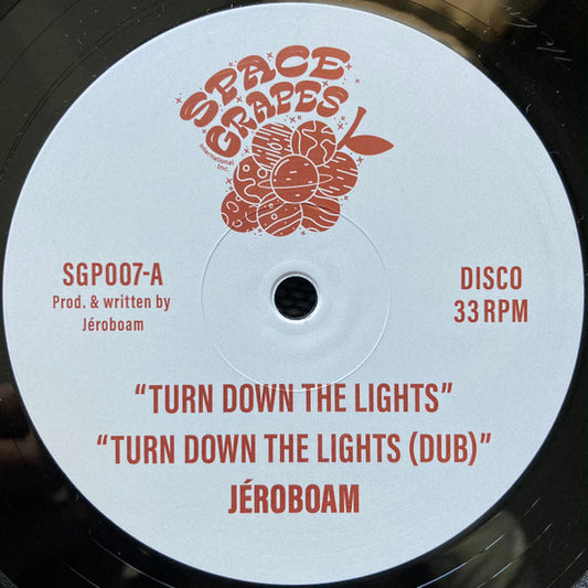 Jéroboam - Turn Down The Lights  (12")