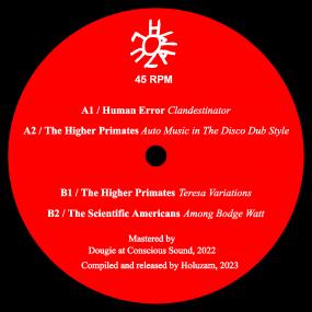 The Higher Primates / Human Error / The Scientific Americans - NoHo EP: Turning The Crank (12")