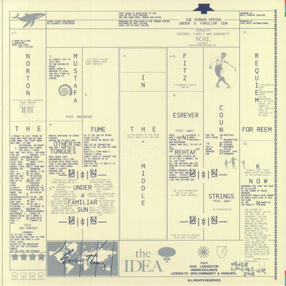 The Vernon Spring - Under A Familiar Sun (LP)
