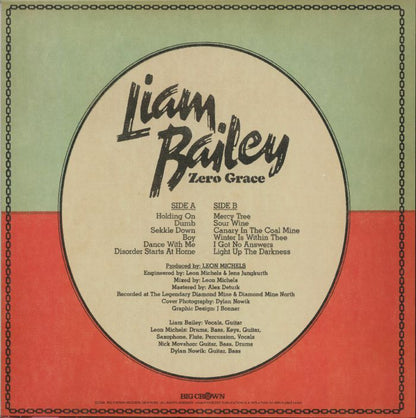 Liam Bailey - Zero Grace (LP)