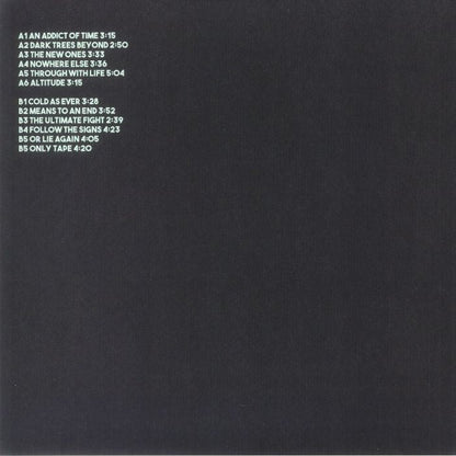 A Blaze Colour – Against The Dark Trees Beyond (LP, OnderStroom Records, 2022) Back Cover