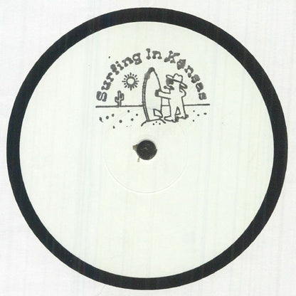 A Good Christian / Abel – 4 Track EP (12", hand-stamped, Surfing In Kansas, 2026) Back Cover
