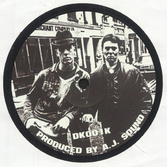 A.J. Sound – The Block E.P. (12", Decoy Records, 2025) Back Cover