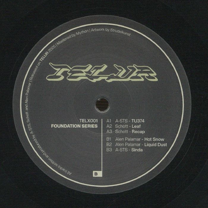 A Sts / Schott / Alen Palamar – Foundation Series (12", Telur, 2026) Back Cover