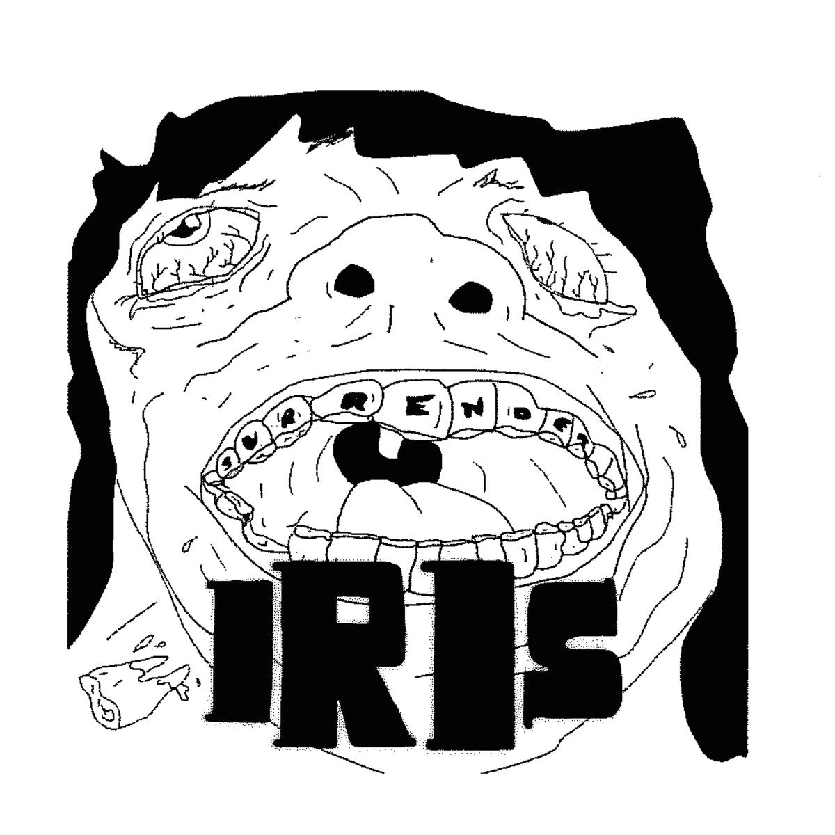 Iris – Surrender (7", TAX FREE RECORDS, 2021) Front Cover