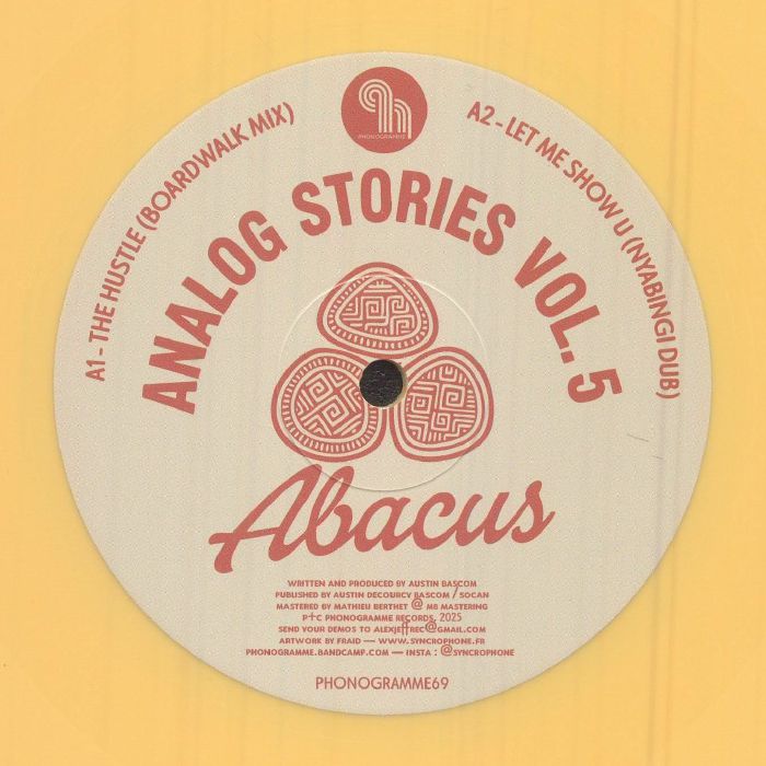 Abacus – Analog Stories Vol. 5 (12", Orange Light, Phonogramme, 2025) Front Cover