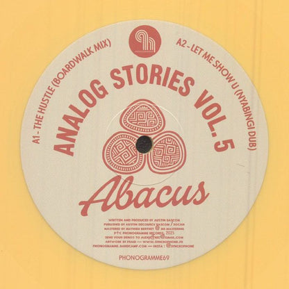 Abacus – Analog Stories Vol. 5 (12", Orange Light, Phonogramme, 2025) Front Cover