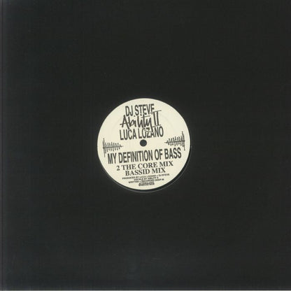 Ability II , Luca Lozano , DJ Steve – My Definition Of Bass (12", Klasse Wrecks, 2025) back cover