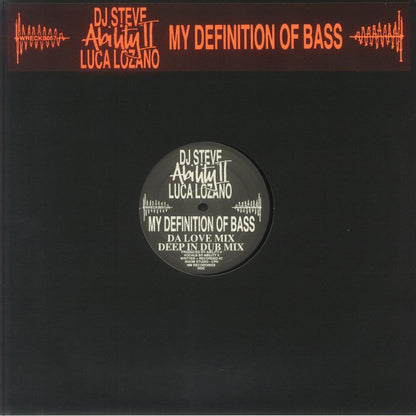 Ability II , Luca Lozano , DJ Steve – My Definition Of Bass (12", Klasse Wrecks, 2025) front cover