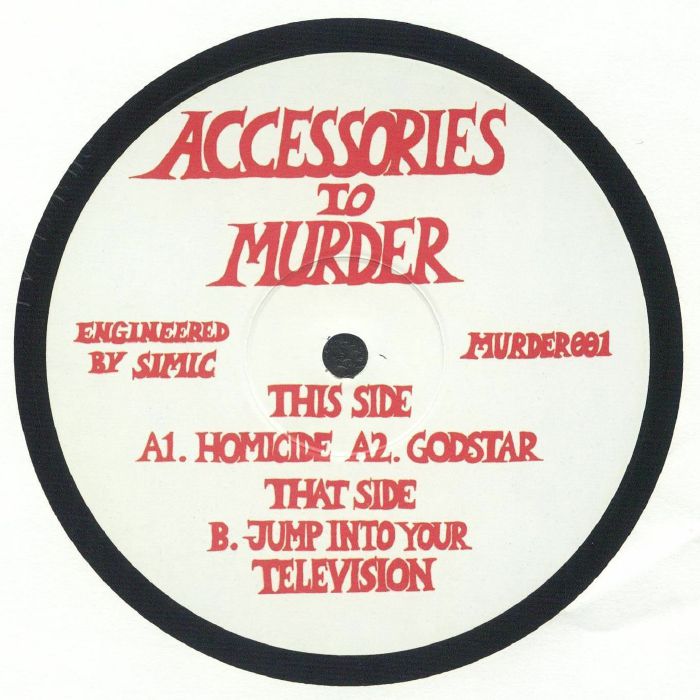 Accessories To Murder – MURDER001 (12", Accessories To Murder, 2024) Front Cover