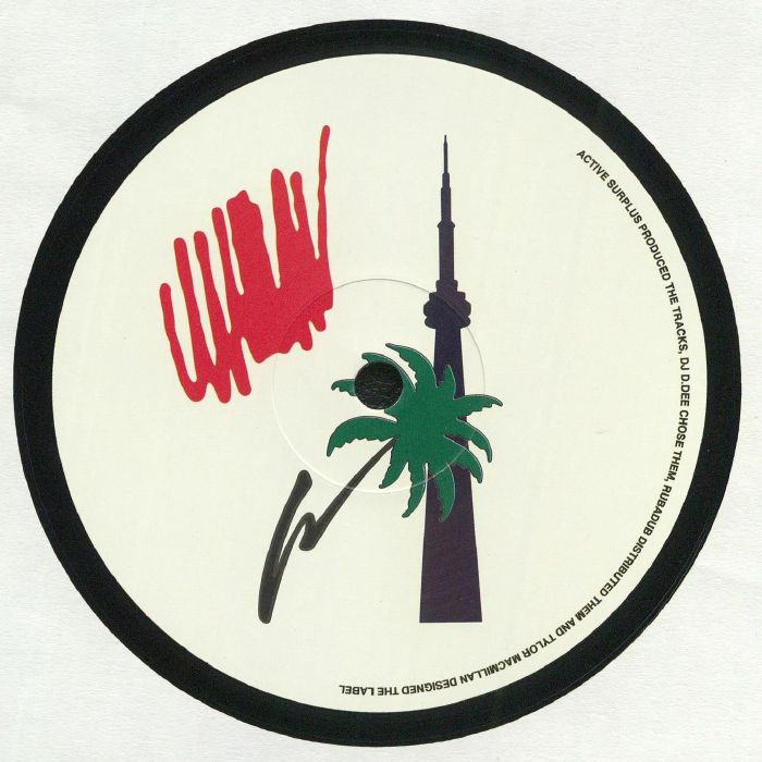 Active Surplus – Active Surplus (12", Pacific Rhythm, 2020) Back Cover