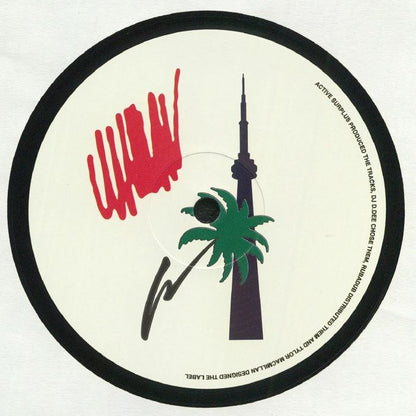 Active Surplus – Active Surplus (12", Pacific Rhythm, 2020) Back Cover