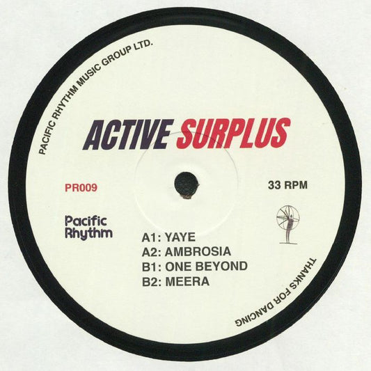 Active Surplus – Active Surplus (12", Pacific Rhythm, 2025) front cover