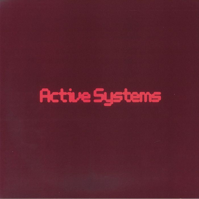Active Systems – The Red EP (12", Split Lip Records, 2026) Front Cover