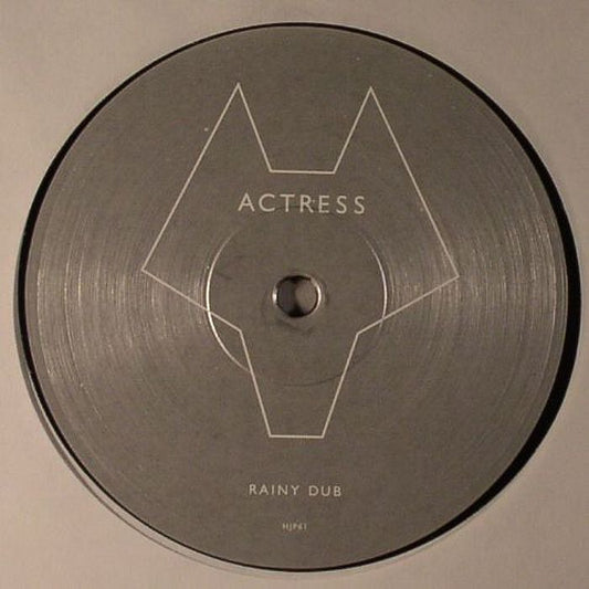 Actress – Rainy Dub (12", Honest Jon's Records, 2011) Front Cover