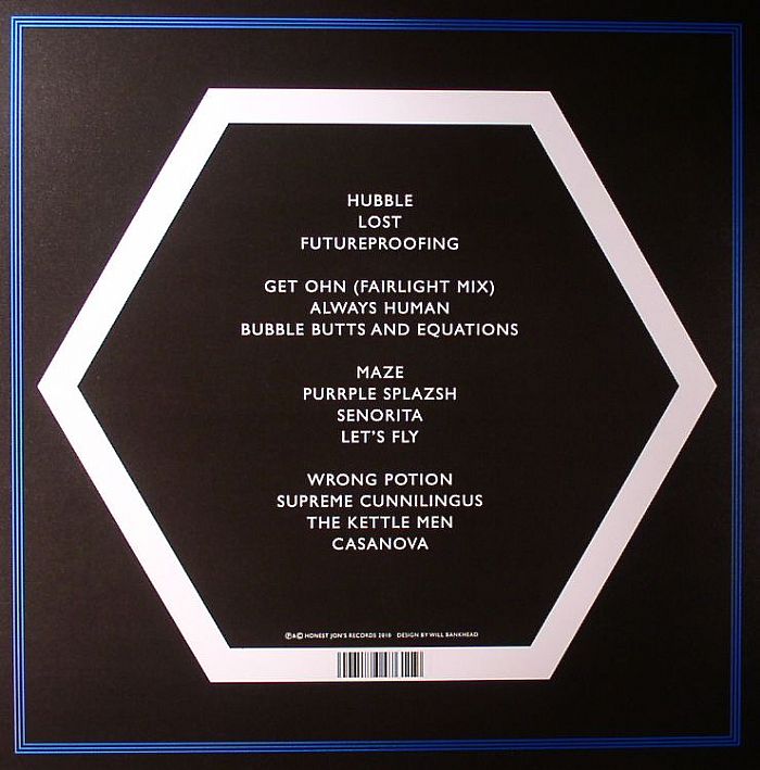 Actress – Splazsh (2x12", Honest Jon's Records, 2010) Back Cover