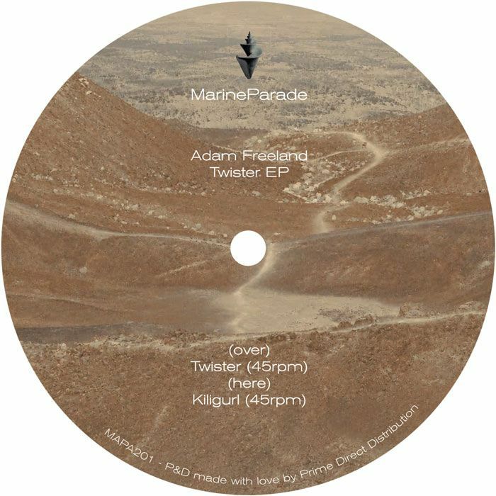 Adam Freeland – Twister (12", Marine Parade, 2026) Back Cover