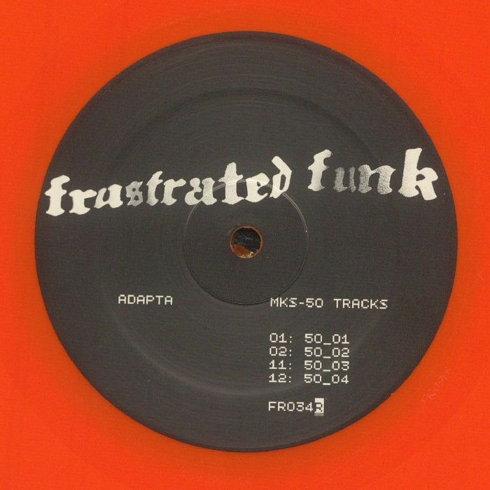 Adapta – MKS-50  Tracks (12", Frustrated Funk, 2026) Front Cover