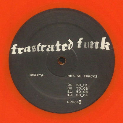 Adapta – MKS-50  Tracks (12", Frustrated Funk, 2026) Front Cover