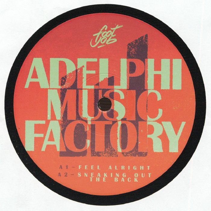 Adelphi Music Factory – Sneaking Out The Back EP (12", Footjob, 2026) Front Cover