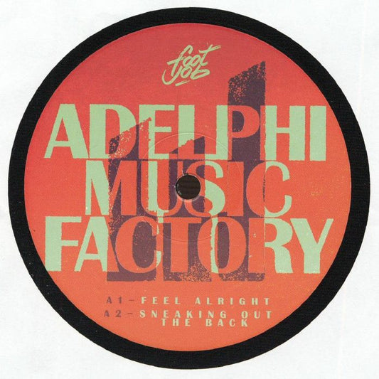 Adelphi Music Factory – Sneaking Out The Back EP (12", Footjob, 2026) Front Cover