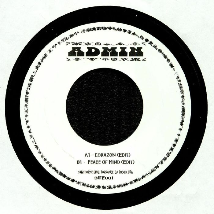 Admin – Corazon (7", Take Away, 2025) back cover