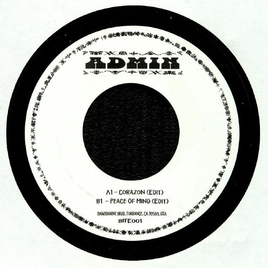 Admin – Corazon (7", Take Away, 2025) front cover