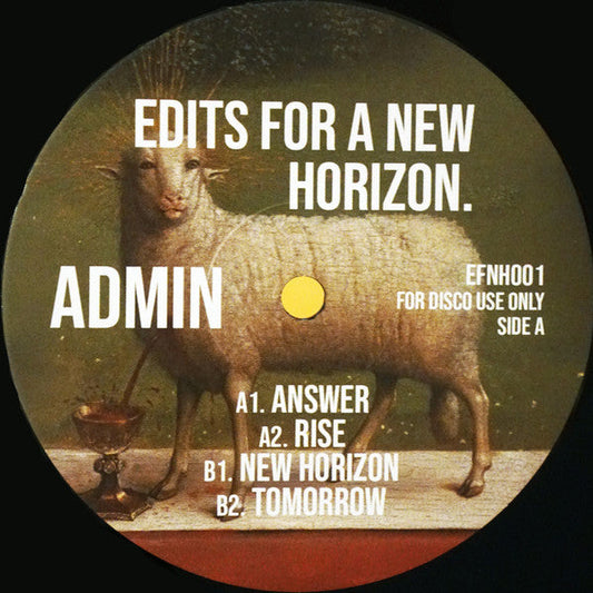 Admin – Edits For A New Horizon Vol 1 (12", Edits For A New Horizon, 2025) image 01