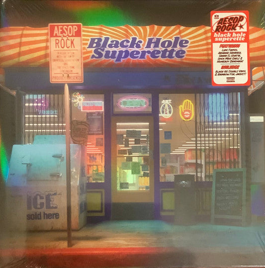 Aesop Rock – Black Hole Superette (2xLP, Black Ice, Rhymesayers Entertainment, 2025) image 01