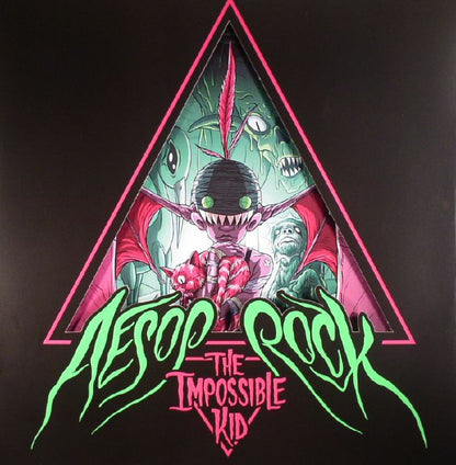 Aesop Rock – The Impossible Kid (2xLP, Rhymesayers, 2026) Front Cover